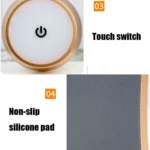 BC963B LED Student Eye Protection Table Lamp Bar Atmosphere Lamp Baby Feeding Bedside Lamp - Image 5