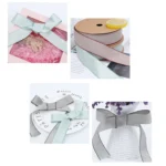 Starry Sky Cotton Ribbon Flower Wrapping Ribbon Baking Cake Bowknot Bandage Florist - Image 6