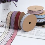 Transparent Snow Dots Yarn Ribbon Gift Box Packaging Material - Image 2