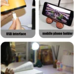 2 PCS Bedroom Bedside Dormitory Desk Study Eye Protection Desk Lamp - Image 8
