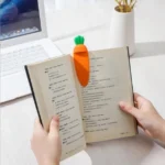 Carrot Shape Bookmark Fun Reading Book Page Folder Pager - Image 6