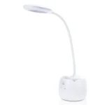 Deli 4326 Three-gear Adjustable Ring USB Charging Desk Lamp with Pen Holder - Image 2