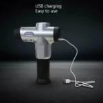 Hishell WK-2020 Electric Massage Gun Muscle Relaxation Charging Massager Portable Fitness Equipment Fascia Gun - Image 4