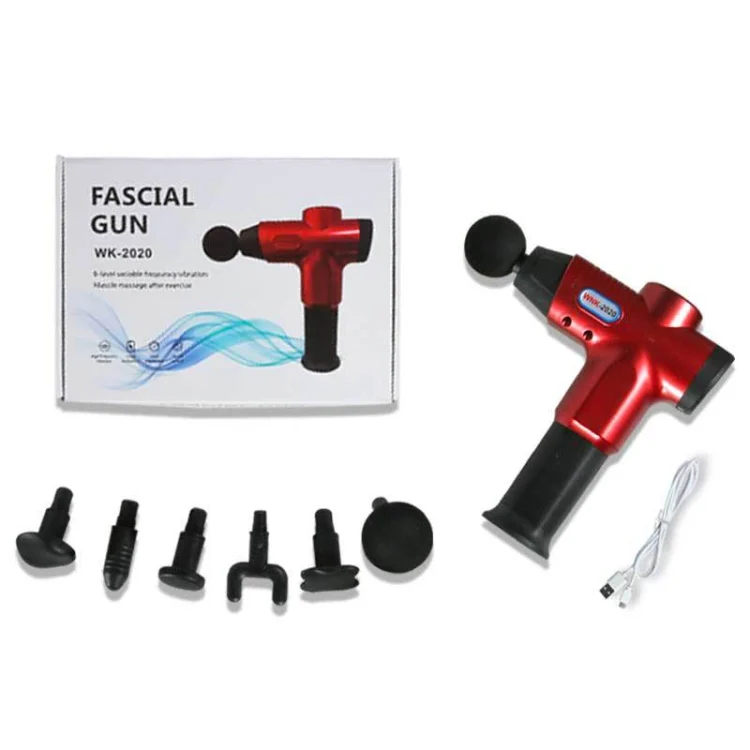 TBD0561365701_B6.webp Hishell WK-2020 Electric Massage Gun Muscle Relaxation Charging Massager Portable Fitness Equipment Fascia Gun - Image 7