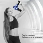 Hishell WK-2020 Electric Massage Gun Muscle Relaxation Charging Massager Portable Fitness Equipment Fascia Gun - Image 8