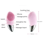 Ultrasonic Vibration Facial Cleansing Apparatus Multifunctional Electric Facial Washing Brush - Image 5
