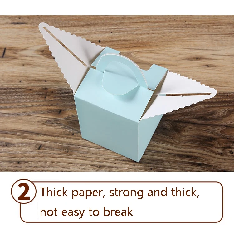 TBD0561555701_B2.webp 50 Pieces Muffin Cup Cake Box Portable Window Cake Packaging Box - Image 3