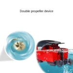 Children Mini Wireless Electric Speedboat Model Boat Simulation Remote Control Toy Boat - Image 4