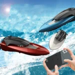 Children Mini Wireless Electric Speedboat Model Boat Simulation Remote Control Toy Boat - Image 7