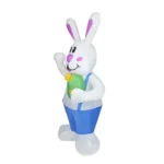 HC-FHJ-12002 Easter Decoration Cartoon Inflatable Model 1.9m Inflatable Rabbit Holiday Venue Layout - Image 3