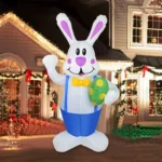 HC-FHJ-12002 Easter Decoration Cartoon Inflatable Model 1.9m Inflatable Rabbit Holiday Venue Layout - Image 5