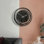 TM009 Home Living Room Decoration Acrylic Wall Clock Transparent Silent Clock - Image 5