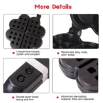 Non-stick Metal Waffle Maker Mould - Image 6