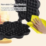 Non-stick Metal Waffle Maker Mould - Image 7