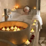 12 PCS Waterproof Candles SPA Shower Water Decorative Candle Lights LED Floating Candles - Image 7