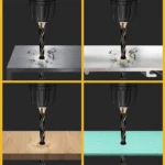 14mm Steel Plate High-Speed Steel 4341 Black Yellow Twist Drill - Image 6