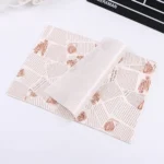 100 Sheets / Pack Cake Greaseproof Paper Baking Packaging Plate Paper Hamburger Paper, Colour: Classical Newspaper