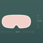 M02 Office Home Portable USB Type Remote Control Steam Sleep Massage Eye Mask - Image 2
