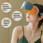 M02 Office Home Portable USB Type Remote Control Steam Sleep Massage Eye Mask - Image 7