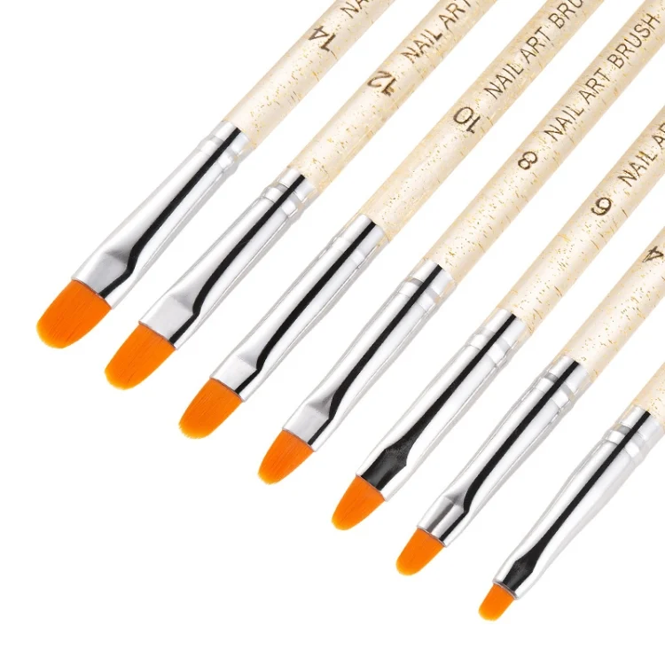 TBD0562171301_B1.webp 7 In 1 Phototherapy Pen Round Head Line Pen Transparent Rod Painted Pen Drawing Pen Nail Art Brush Tool - Image 2