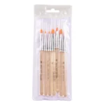 7 In 1 Phototherapy Pen Round Head Line Pen Transparent Rod Painted Pen Drawing Pen Nail Art Brush Tool - Image 5