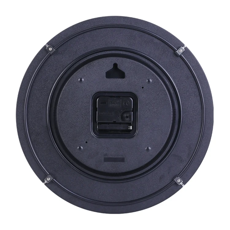 TBD05622733_1.webp Simple Retro Imitation Wood Grain Three-dimensional Digital Round Wall Clock - Image 2