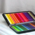 72-Color Tin Box Oily Drawing Color Pencils - Image 4