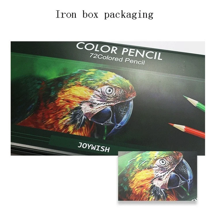 TBD05622749_6.webp 72-Color Tin Box Oily Drawing Color Pencils - Image 7