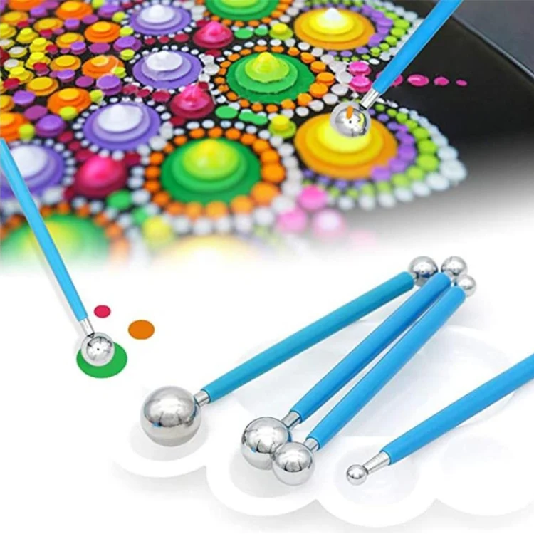 TBD05625929_3.webp 53 PCS Mandala Drawing Tool With Storage Bag - Image 4
