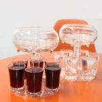 6 Shot Glass Dispenser And Holder Automatic Diversion Pourer