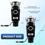 Food Garbage Disposer 7 Levels Grinding Connectable For Dishwasher - Image 7