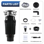 Food Garbage Disposer 7 Levels Grinding Connectable For Dishwasher - Image 8