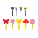 Children DIY Sponge Seal Painting Brush Painting Tool Set - Image 3
