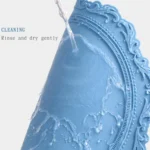 Embossed Silicone Heat Insulation Pad Decorative Mat Thick Round Silicone Pot Mat - Image 4