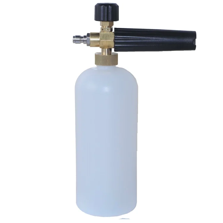 TBD05627515_1.webp 9 PCS / Set Pressure Washer Car Wash Tools with High Pressure Water Gun+Foam Pot+5 PCS Nozzle+Towel+Sponge - Image 2