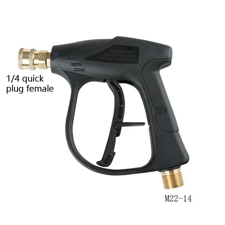 TBD05627515_2.webp 9 PCS / Set Pressure Washer Car Wash Tools with High Pressure Water Gun+Foam Pot+5 PCS Nozzle+Towel+Sponge - Image 3