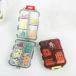 Mizi Small Pill Box Portable Dispensing Medicines Boxes - Image 6