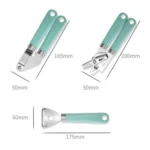 9 in 1 Plastic Handle Stainless Steel Kitchen Utensils Household Gadget Set - Image 4