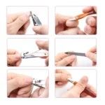 18 in 1 Nail Scissors Set Manicure Pliers Nail Tools - Image 6