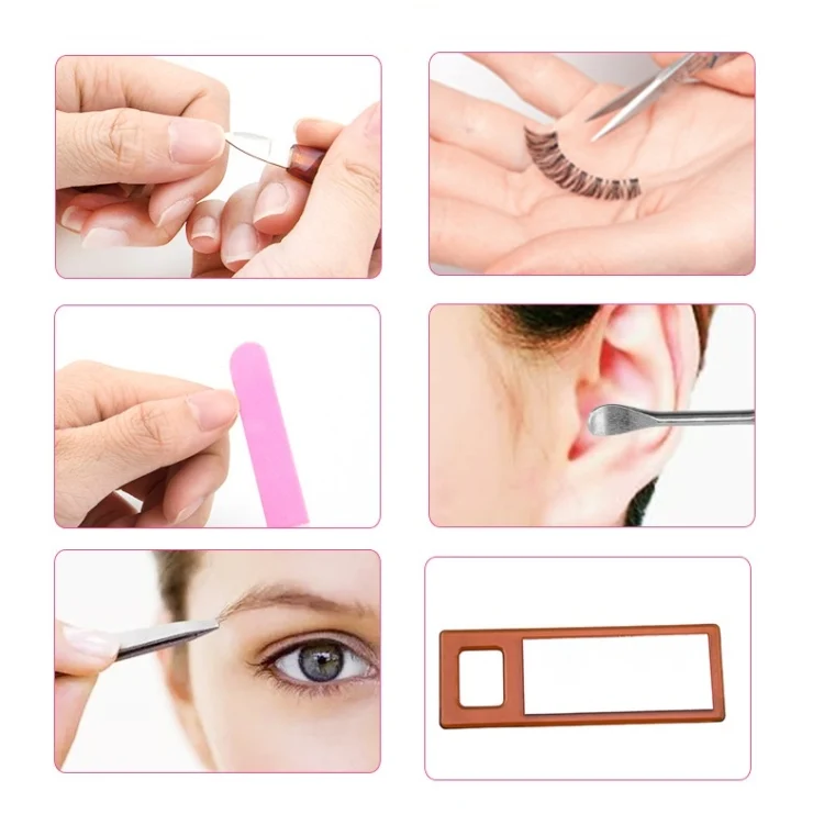 TBD05629723_6.webp 18 in 1 Nail Scissors Set Manicure Pliers Nail Tools - Image 7