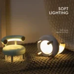 AD-01 LED Chair Eye Protection Night Light Mobile Phone Holder Bedroom Bedside Learning Light - Image 5