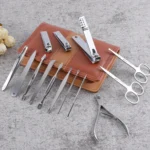 14 In 1 Nail Clippers Set Stainless Steel Beauty Manicure Tool - Image 2