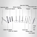 14 In 1 Nail Clippers Set Stainless Steel Beauty Manicure Tool - Image 3