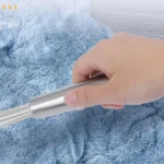 Manual Whisk Stainless Steel Glass Bead Egg Whisk Kitchen Household Hand-Held Baking Tools Type A 12 Inch - Image 6