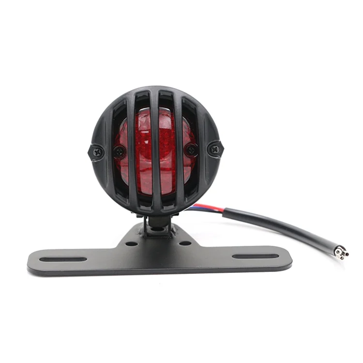 Universal Retro Waning Tail Light Motorcycle Modified Rear Tail Light Brake Light