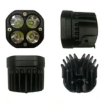40W Yellow Light Motorcycle LED Spotlight Headlight Car Front Bumper Light Off-Road Vehicle Modified Roof Light - Image 2