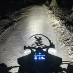 40W Yellow Light Motorcycle LED Spotlight Headlight Car Front Bumper Light Off-Road Vehicle Modified Roof Light - Image 6