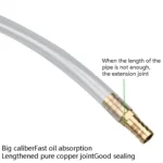 3m Manual One-Way Valve Oil Pump Fuel Hand Oil Pump Car Fuel Pipe Oil Pump - Image 3