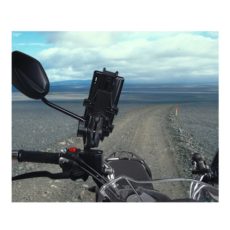 TBD0563481301_B6.webp Motorcycle Multi-Function Mobile Phone Holder Adjustable Universal Locomotive Riding Anti-Shake Fixed Equipment - Image 7