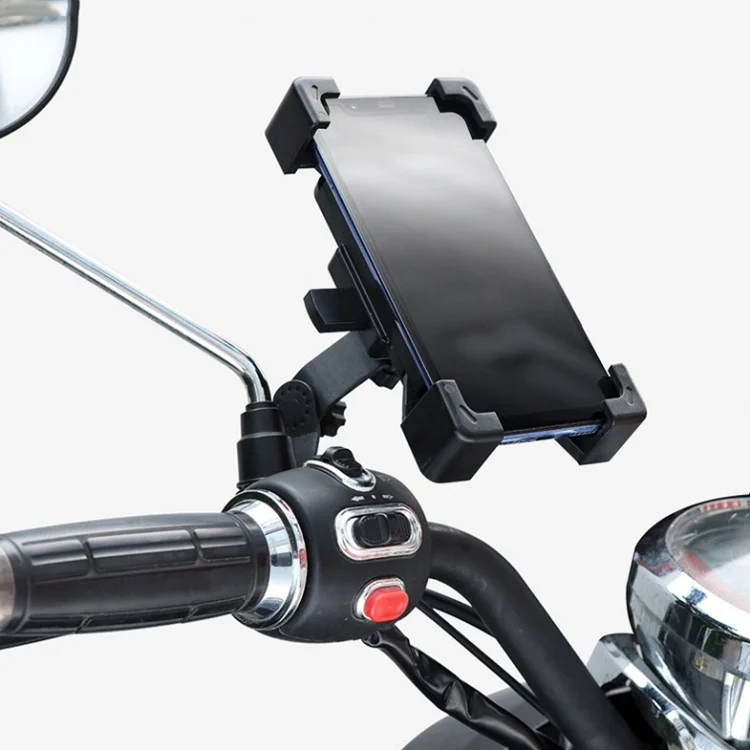 TBD0563483201B_2.webp WHEEL UP Bicycle Automatic Bracket Motorcycle Mobile Phone Bicycle Navigation Rack - Image 7